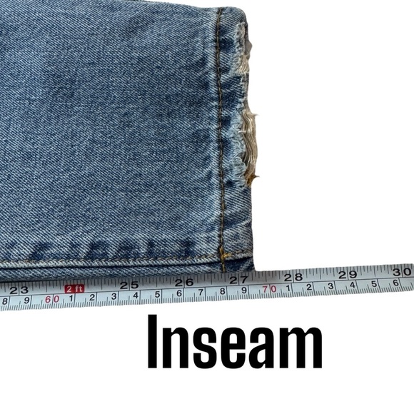 Superdown mom jeans relaxed fit ankle crop casual denim jeans women’s 29 - Picture 11 of 11